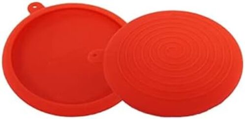Travel Cap Lid / Brewing Grip Fits Aerobie Aeropress Coffee & Espresso Maker, Red Silicone Designed & Engineered by Crucial Coffee – Travel smart and conveniently transport coffee beans, filters & more in your Aeropress plunger with our travel cap