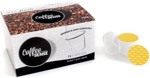 Somerset Roast Coffee Capsules Roast Strength 8/10 Suitable for Keurig K-Cup K140 & K150 System Box of 24