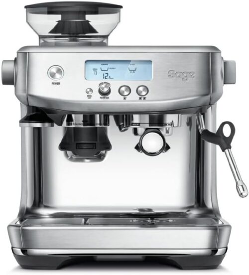 Sage – The Barista Pro, Bean to Cup Coffee Machine with Grinder and Milk Frother, Brushed Stainless Steel