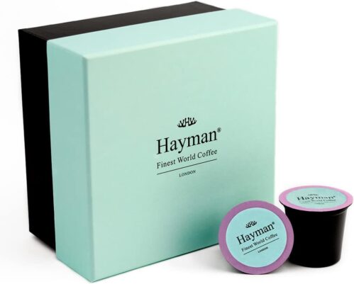 Hayman Coffee, 100% Mexico Decaf Coffee, Coffee Pods For Keurig Coffee Maker, 18 Pods | Compatible With K-Cup Single Serve Machines, Medium Roast Coffee