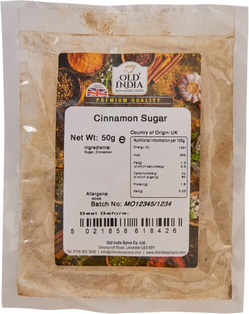 Old India Cinnamon Sugar 50g
