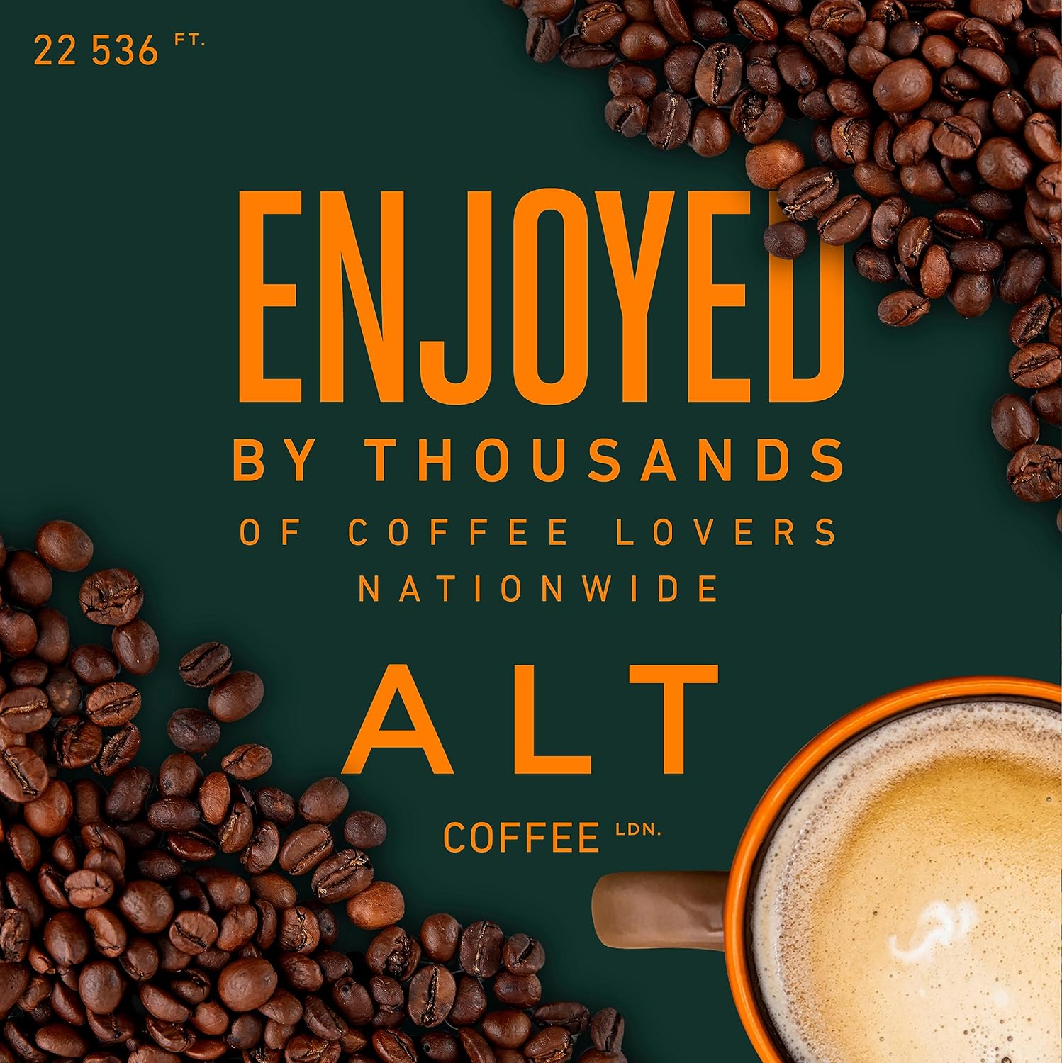 Altitude Coffee London - Award Winning Blends Collection, Medium/Dark Roasts, Whole Beans (4 x 250g) - Image 9