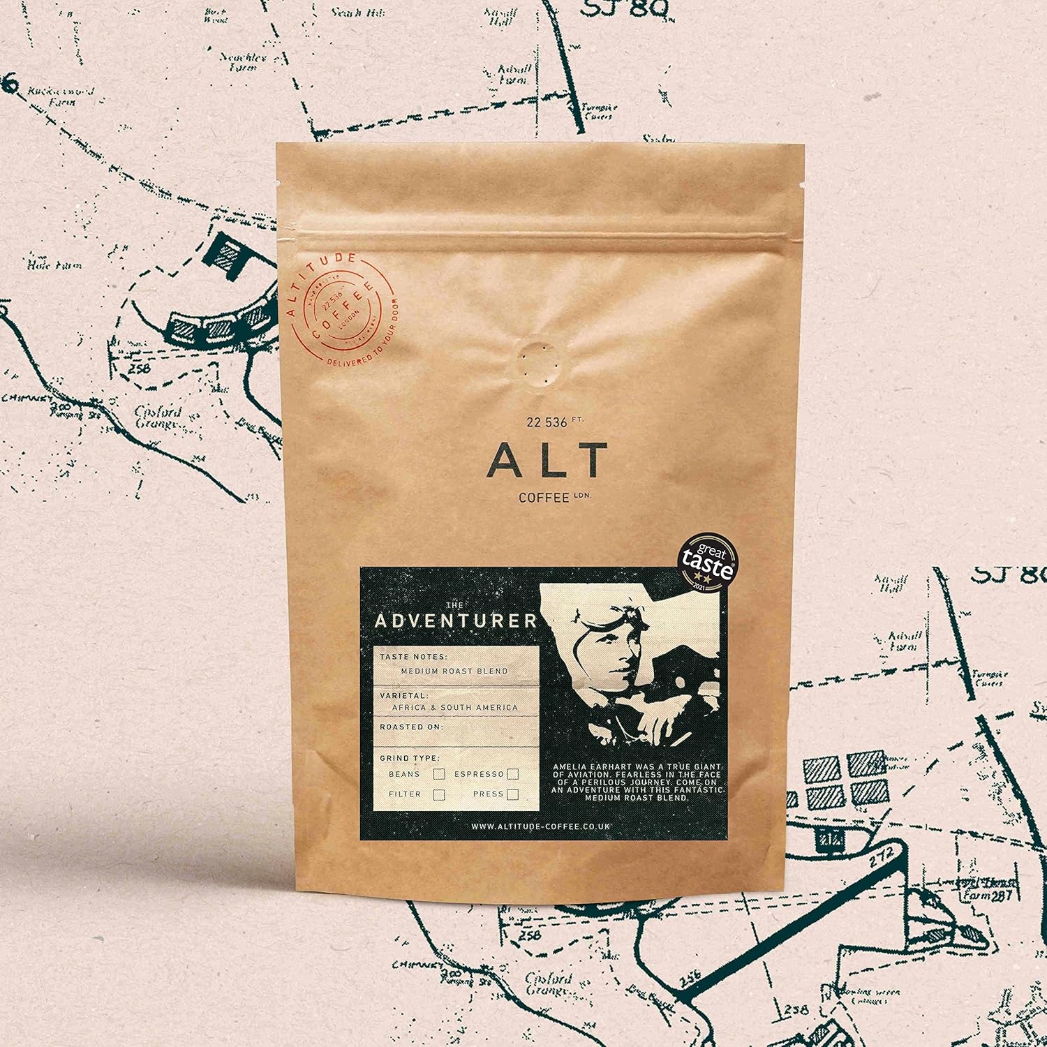 Altitude Coffee London - Award Winning Blends Collection, Medium/Dark Roasts, Whole Beans (4 x 250g) - Image 4