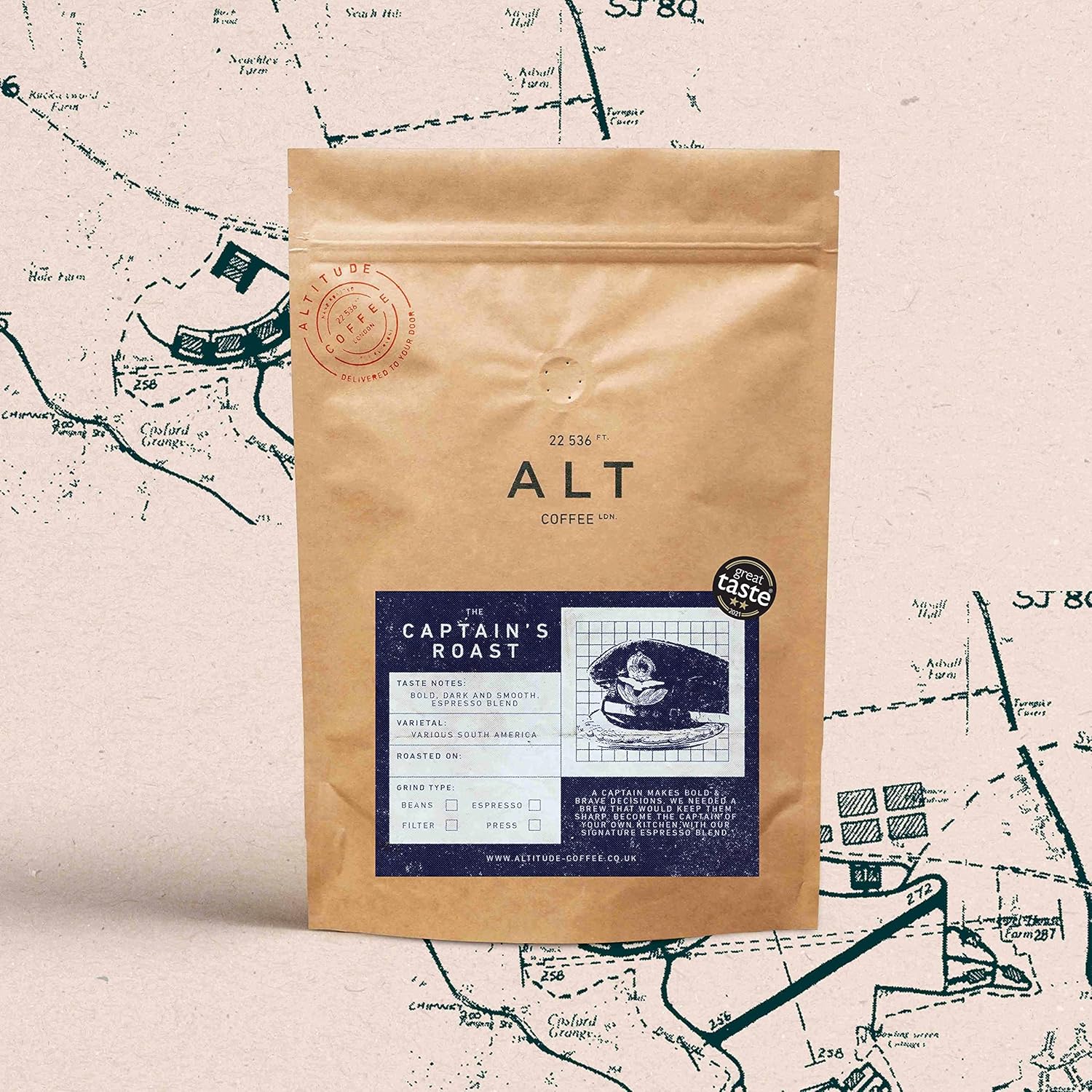 Altitude Coffee London - Award Winning Blends Collection, Medium/Dark Roasts, Whole Beans (4 x 250g) - Image 5